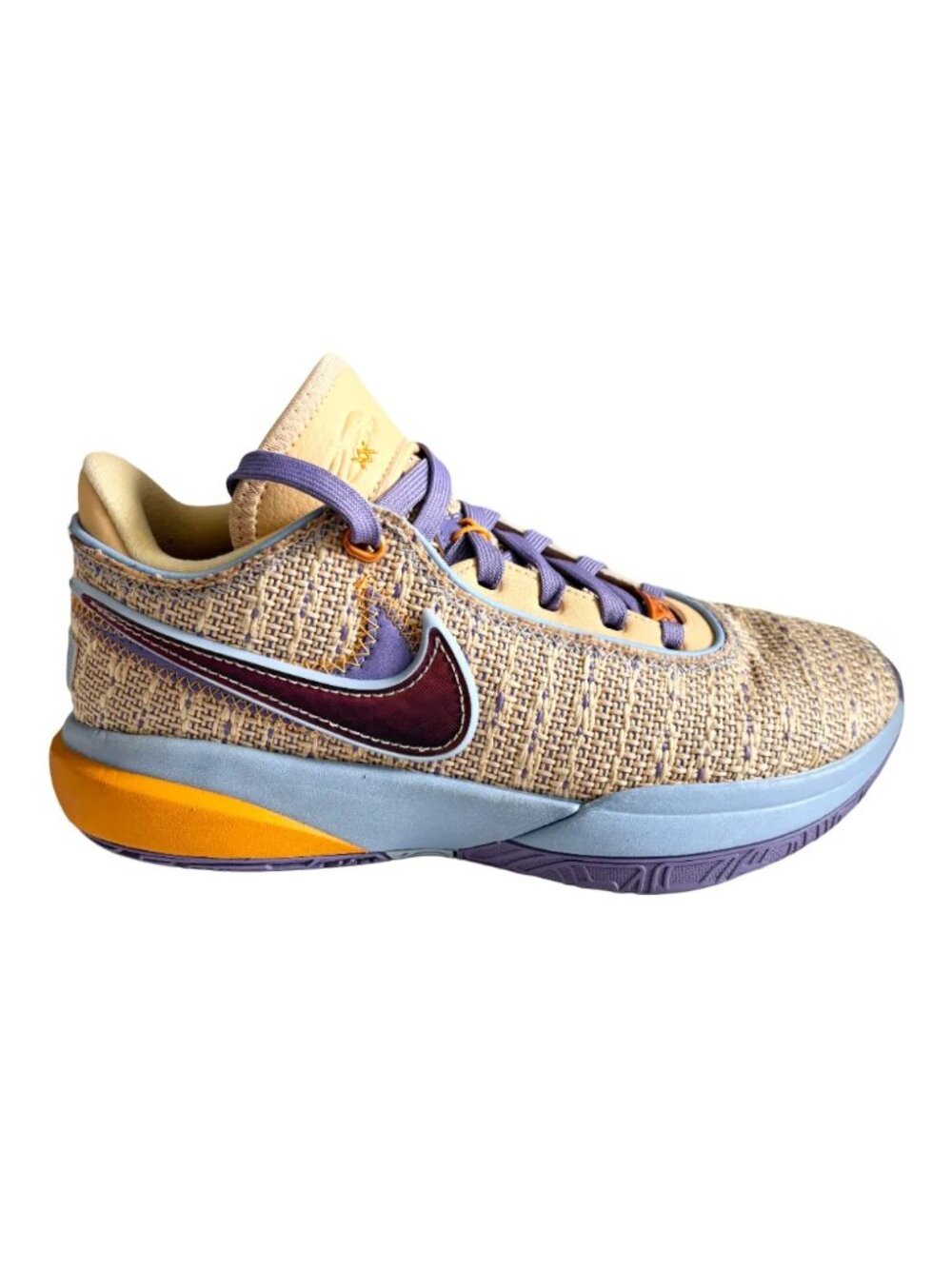 NIKE LeBron 20 Summer Vibes Basketball Sneakers 4 YOUTH
